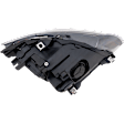 2010-2015 Audi Q7 - Driver and Passenger Side Halogen Headlight, With bulb(s), OE Replacement,, CAPA Certified