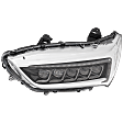 2018-2020 Acura TLX - Driver and Passenger Side Headlights, with Bulbs, LED, Clear Lens, For Models without Logo