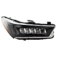 2017-2020 Acura MDX - Driver and Passenger Side Headlights, with Bulbs, LED, For A-Spec Model