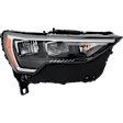 Driver and Passenger Side LED Headlight, With bulb(s), OE Replacement