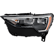 Driver and Passenger Side LED Headlight, With bulb(s), OE Replacement