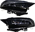 Front, Driver and Passenger Side Fog Lights, With Bulb(s), Halogen