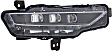 Front, Driver and Passenger Side Fog Lights, With Bulb(s), LED