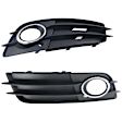 Front, Driver and Passenger Side Fog Light Trims, Primed