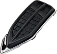 Fog Light Cover - Front, Driver and Passenger Side, Textured Black