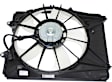 2016 Honda Pilot - A/C Condenser Fan Driver and Passenger Side, 3.5L 6Cyl, Single fan