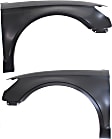 Front, Driver and Passenger Side Fenders, CAPA CERTIFIED