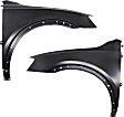 Front, Driver and Passenger Side Fenders