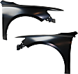 Front, Driver and Passenger Side Fenders