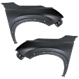 Front, Driver and Passenger Side Fenders