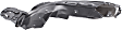 2013-2015 Acura ILX - Front, Driver and Passenger Side, Fender Liner
