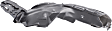 2013-2015 Acura ILX - Front, Driver and Passenger Side, Fender Liner
