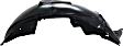 2016 Audi A3 - Front, Driver and Passenger Side Fender Liner, Sedan