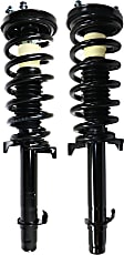 Front, Driver and Passenger Side Fully Loaded Strut, FWD