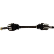 2007 Acura TL - Front, Driver and Passenger Side Axle Assembly, New, 3.5L 6Cyl Automatic, Transaxle
