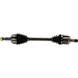 2007 Acura TL - Front, Driver and Passenger Side Axle Assembly, New, 3.5L 6Cyl Automatic, Transaxle