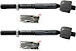Front, Driver and Passenger Side, Inner Tie Rod Ends