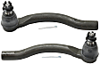 Front, Driver and Passenger Side, Outer Tie Rod Ends