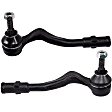 Front, Driver and Passenger Side, Outer Tie Rod Ends