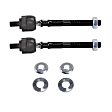 Front, Driver and Passenger Side, Inner Tie Rod Ends