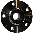 Rear, Driver and Passenger Side Wheel Hub, 5 Lugs, With Bearing,, 2.0L, 4Cyl