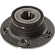 Rear, Driver and Passenger Side Wheel Hub, 5 Lugs, With Bearing,, 2.0L, 4Cyl