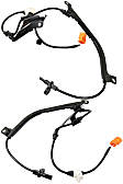 Front, Driver and Passenger Side ABS Speed Sensor Set of 2