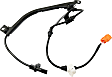 Front, Driver and Passenger Side ABS Speed Sensor Set of 2