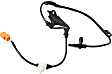 Front, Driver and Passenger Side ABS Speed Sensor Set of 2
