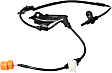 Front, Driver and Passenger Side ABS Speed Sensor Set of 2