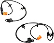 Front, Driver and Passenger Side ABS Speed Sensors