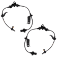 Front, Driver and Passenger Side ABS Speed Sensors