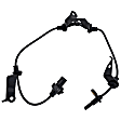 Front, Driver and Passenger Side ABS Speed Sensors