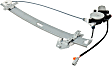 Front, Driver and Passenger Side Power Window Regulator, With Motor
