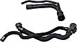 Radiator Hose - Upper and Lower, With Quick Connect Fitting, Set of 2