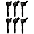 Ignition Coils, Set of 6