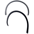 2018 Audi Q5 - Rear, Driver and Passenger Side Fender Trim, For Models Without S-Line Package, Primed