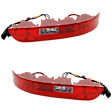 Driver and Passenger Side, Lower Halogen Tail Light, With bulb(s), OE Replacement, CAPA Certified