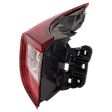 Driver and Passenger Side, Outer Halogen/LED Combo Tail Light, With bulb(s), OE Replacement