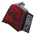 Driver and Passenger Side Halogen Tail Light, With bulb(s), OE Replacement