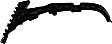 Rear, Driver and Passenger Side Bumper Brackets, Guide Cover, For Models Without S-Line Package