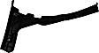 Rear, Driver and Passenger Side Bumper Brackets, Guide Cover, For Models Without S-Line Package