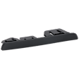 Rear, Driver and Passenger Side Bumper Trim, Textured Black