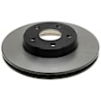 SET-RAY56140-2 Front Brake Disc, Plain Surface, Vented, 5 Lugs, 259.08 mm, Specialty Performance Series