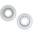 SET-RAY580263-2 Brake Disc, Plain Surface, Vented, 10 Lugs, 390.4 mm, Specialty Truck, Medium Duty & School Bus Series
