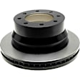 SET-RAY580687-2 Rear Brake Disc, Plain Surface, Vented, 8 Lugs, 344.93 mm, Specialty Truck, Medium Duty & School Bus Series