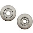 2020 Buick Encore GX - Front Brake Disc, Plain Surface, Vented, 5 Lugs, 300 mm, 1.2L 3Cyl, R-Line Series