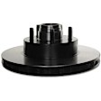 Front Brake Disc, Plain Surface, Vented, 5 Lugs, 286.51 mm, RWD, Specialty Truck, Medium Duty & School Bus Series