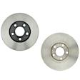 SET-RAY96421-2 Front Brake Disc, Plain Surface, Vented, 5 Lugs, 287.53 mm,, Specialty Performance Series