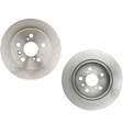 SET-RAY96503R-2 Rear Brake Disc, Plain Surface, Solid, 5 Lugs, 287.78 mm,, R-Line Series